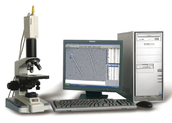 Fiber Fineness & Composition & Content Analyzer (Microscope + PC)